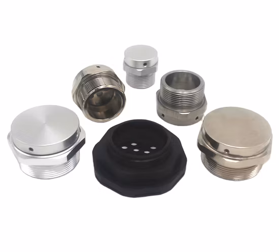 Bouchon de ventilation étanche et respirant en métal, Valve de ventilation en acier inoxydable