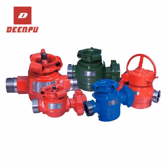 Vanne à boisseau API 6A pour champ pétrolifère Weco Fig1502