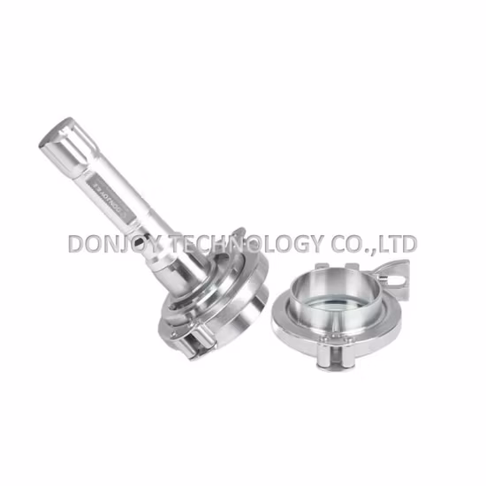 Verre de vue d'union en acier inoxydable à raccord Triclover hygiénique